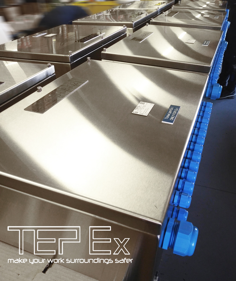 Boîtes à bornes ATEX SKX inox AISI 316L