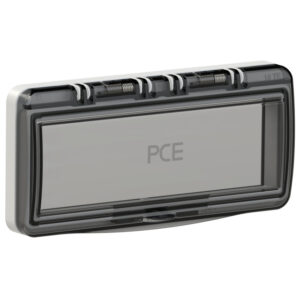 Fenêtre de protection 10 modules IP44/IP54 gris clair