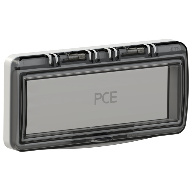 Fenêtre de protection 10 modules IP44/IP54 gris clair