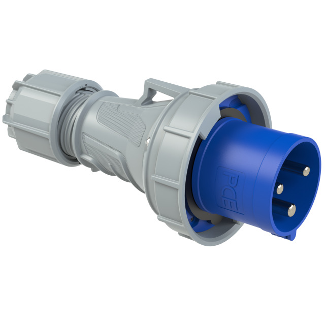 Fiche CEE 63 A 2P+T 230 V 6h IP67 POWER TWIST