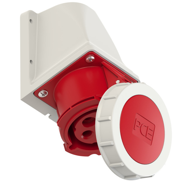 Prise murale CEE 32 A 3P+T 400 V 6h IP67