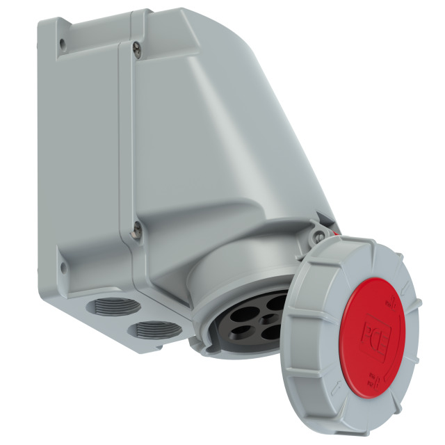 Prise murale CEE 63 A 3P+N+T 400 V 6h IP67