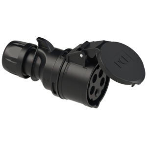 Prolongateur CEE 16 A 3P+N+T 400 V 6h IP44/IP54 SHARK noir